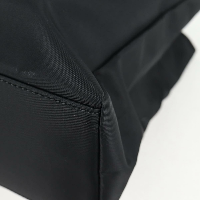 【日本直送】范思哲鏈條單肩包 尼龍 黑色 金色 正品 BA4795-17