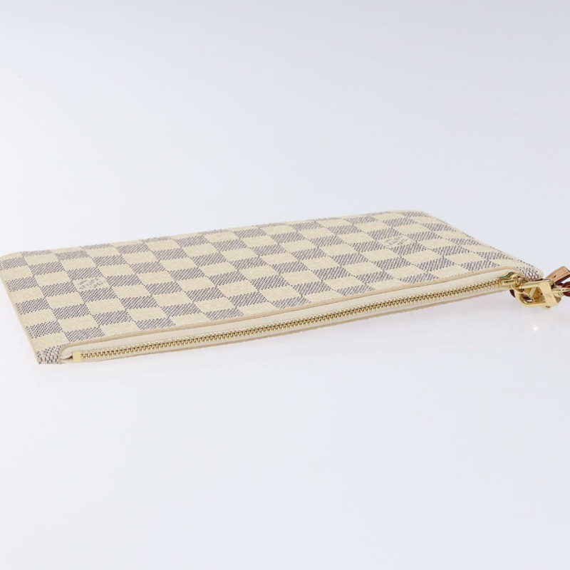 【日本直送】路易威登 Damier Azur Neverfull 中號手拿包 LV 正品 BA4707-4