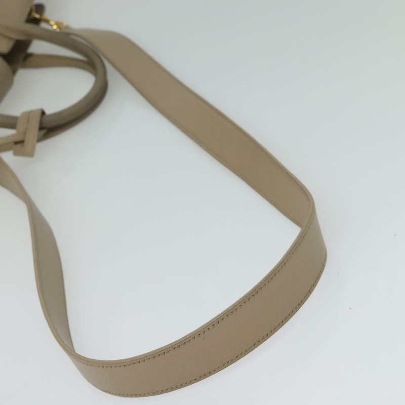 【日本直送】SAINT LAURENT Downtown 嬰兒手提包 皮革 2 款可選 米色 金色 正品 BA4576-8