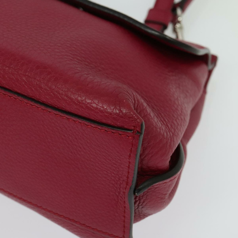 【日本直送】GUCCI 竹節日常手提包 皮革 兩用 粉紅色 銀色 370831 正品 BA4678-15