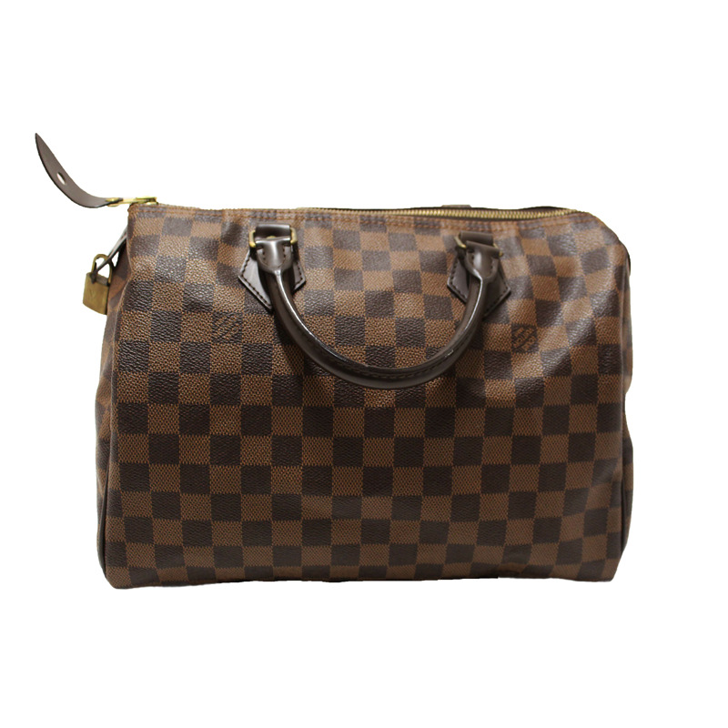 Louis Vuitton Damier Ebene Speedy 30 Handbag-1
