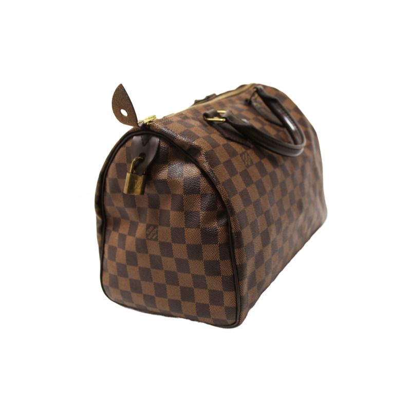 Louis Vuitton Damier Ebene Speedy 30 Handbag-3