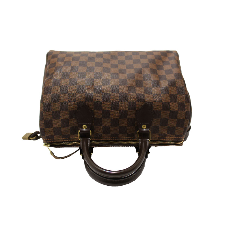 Louis Vuitton Damier Ebene Speedy 30 Handbag-4