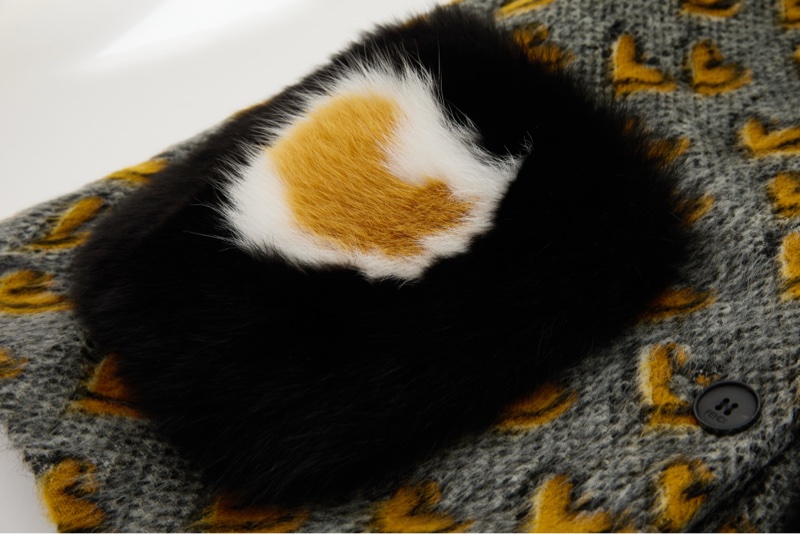 ❤️ Fendi 海馬毛狐狸毛 長款背心-3