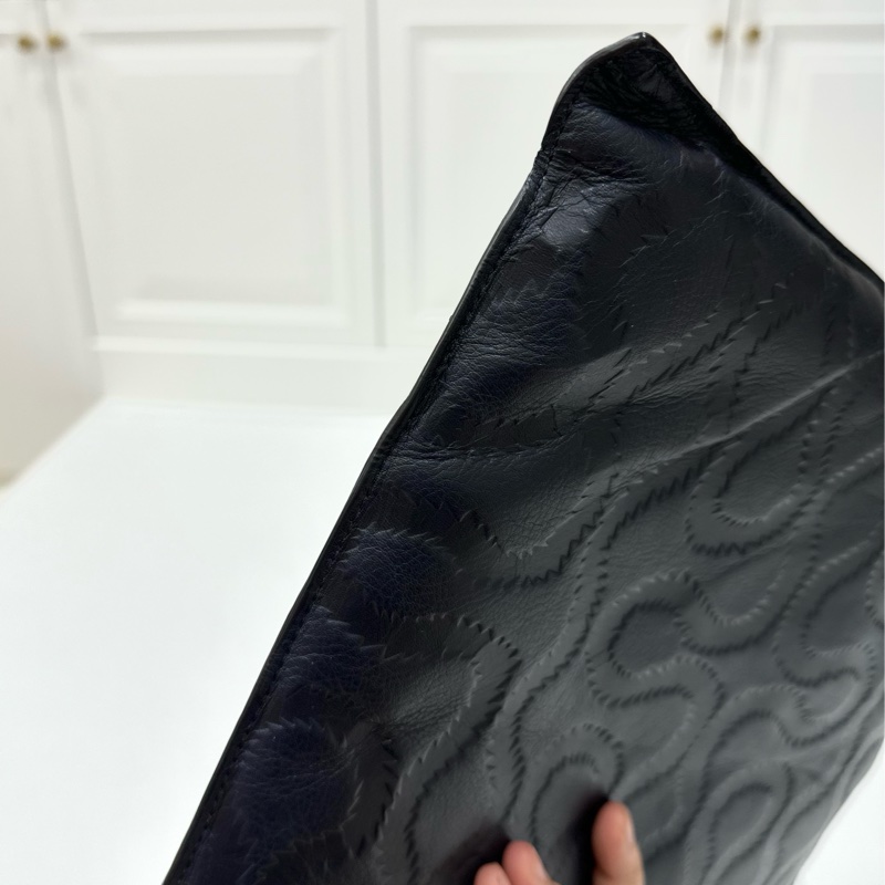 VIVIENNE WESTWOOD 深藍 手拿包 文件包 手挽包 收納包-4