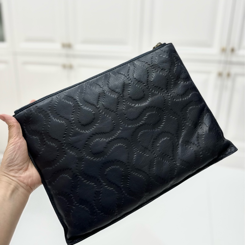 VIVIENNE WESTWOOD 深藍 手拿包 文件包 手挽包 收納包-5