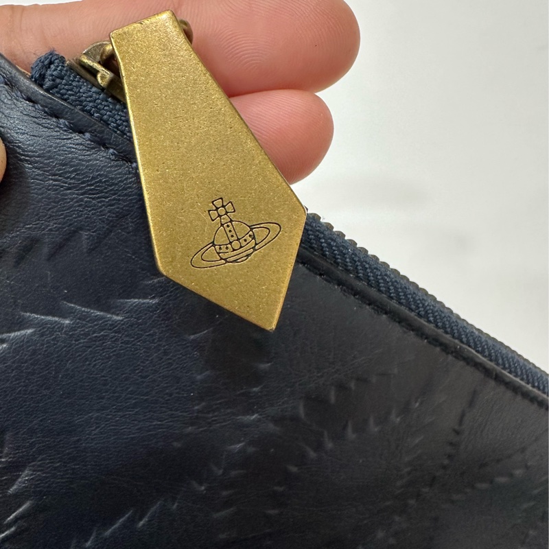 VIVIENNE WESTWOOD 深藍 手拿包 文件包 手挽包 收納包-10