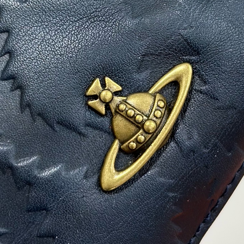 VIVIENNE WESTWOOD 深藍 手拿包 文件包 手挽包 收納包-15