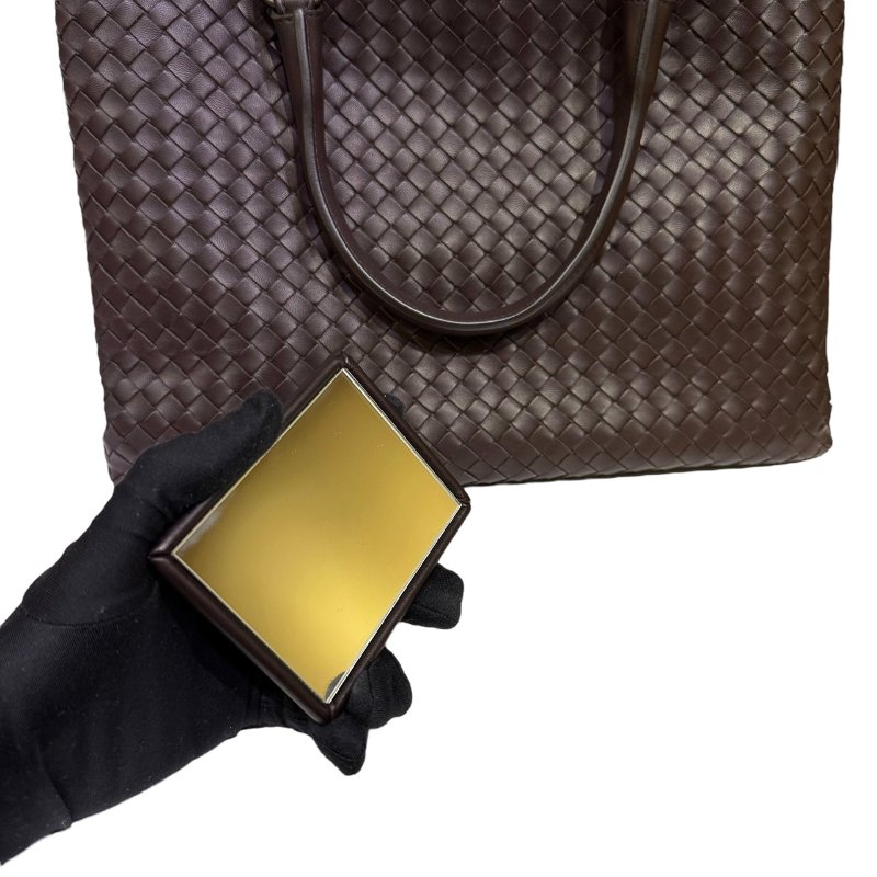 【美收精品】BOTTEGA VENETA 棕色編織托特包 3-915-14