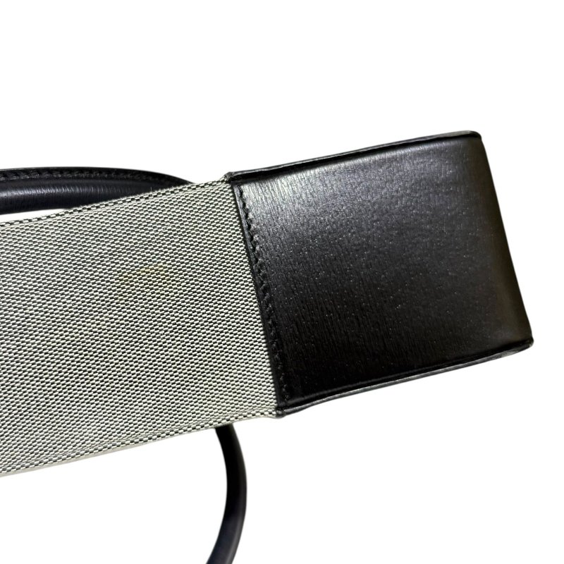 【美收精品】GUCCI 灰色帆布肩背包 3-833-6