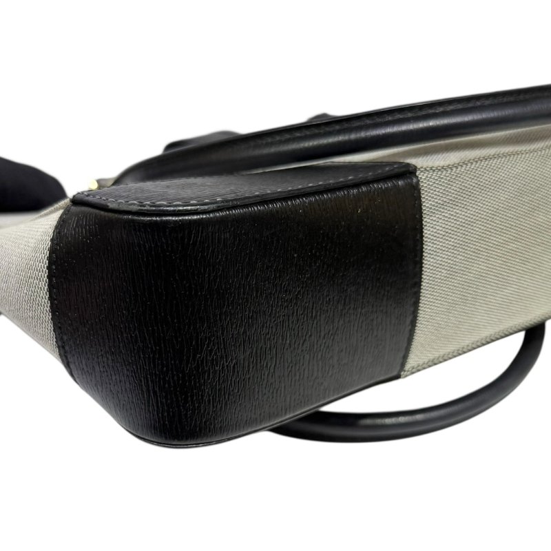 【美收精品】GUCCI 灰色帆布肩背包 3-833-7