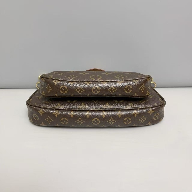 LV路易威登 老花綠肩帶五合一 斜背包 綠色肩帶 🈶盒子🈶購鉦-6