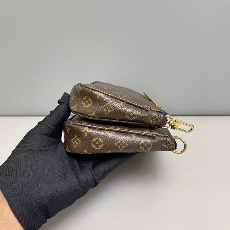 LV路易威登 老花綠肩帶五合一 斜背包 綠色肩帶 🈶盒子🈶購鉦-7