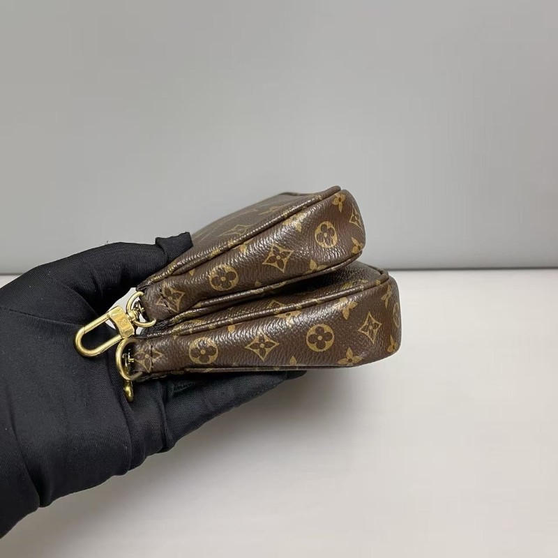 LV路易威登 老花綠肩帶五合一 斜背包 綠色肩帶 🈶盒子🈶購鉦-8