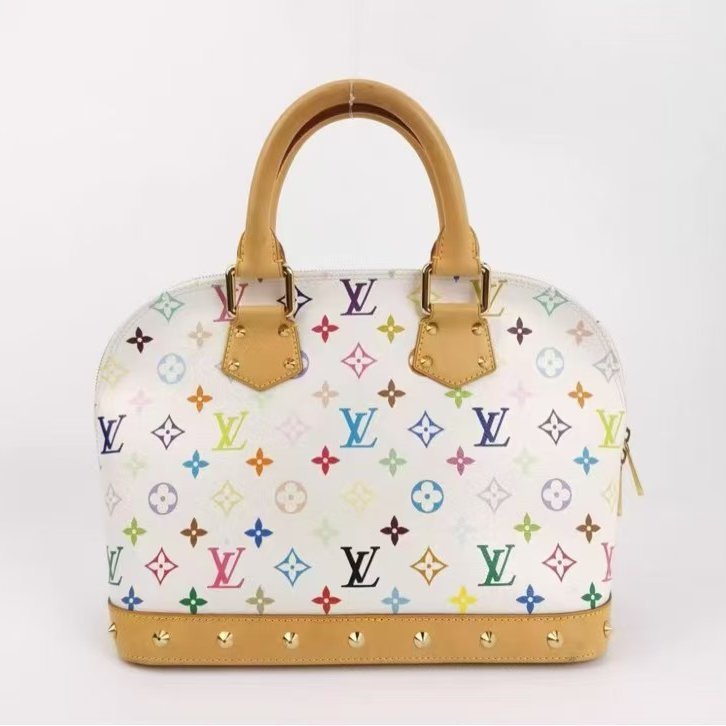 村上隆 白三彩貝殼包 配件塵袋-5