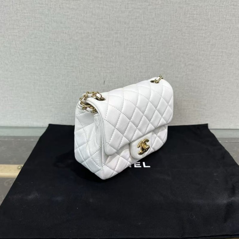 ✨CHANEL 白金金球方胖子17*13*7.55 98新配件塵袋盒子保卡-1
