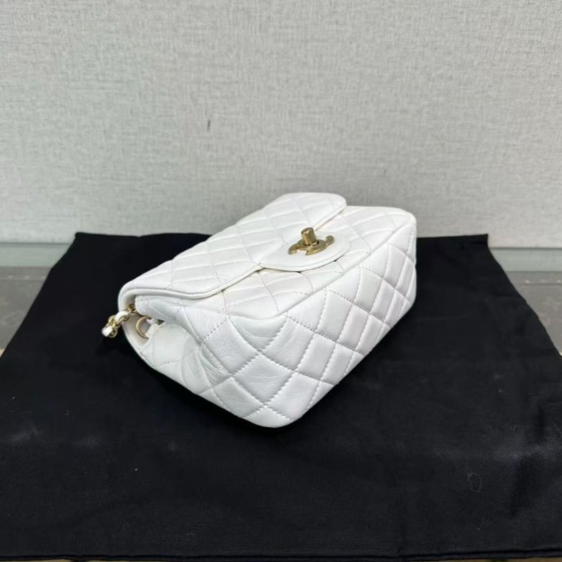 ✨CHANEL 白金金球方胖子17*13*7.55 98新配件塵袋盒子保卡-2