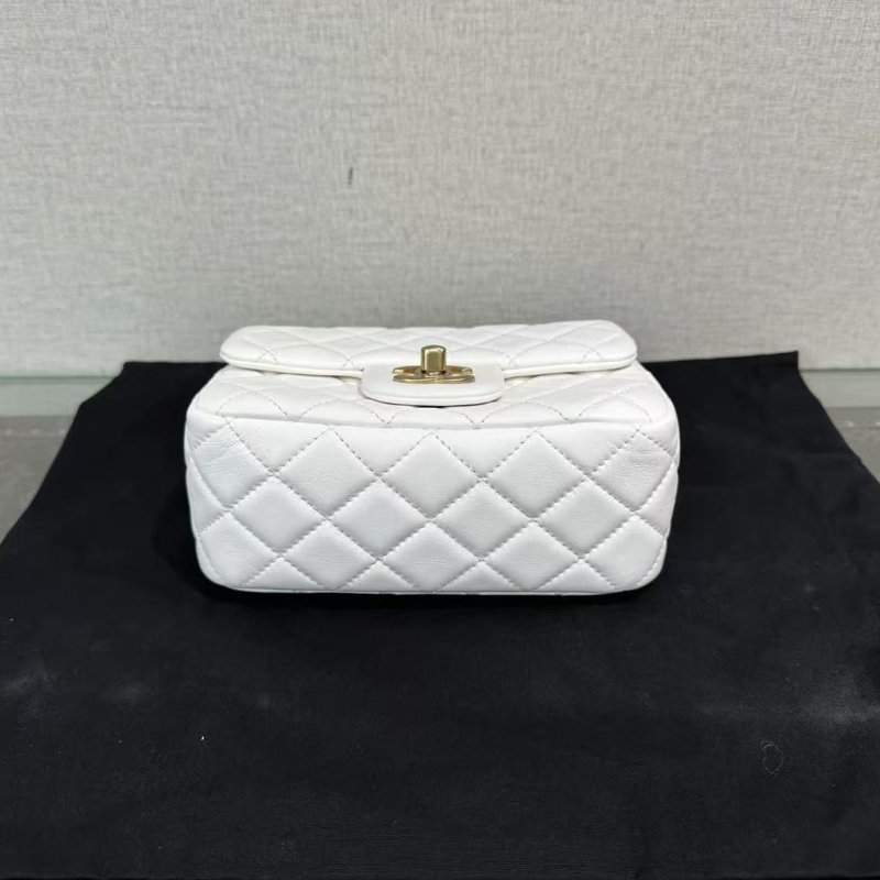 ✨CHANEL 白金金球方胖子17*13*7.55 98新配件塵袋盒子保卡-3