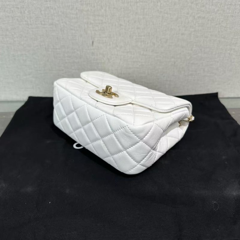 ✨CHANEL 白金金球方胖子17*13*7.55 98新配件塵袋盒子保卡-4