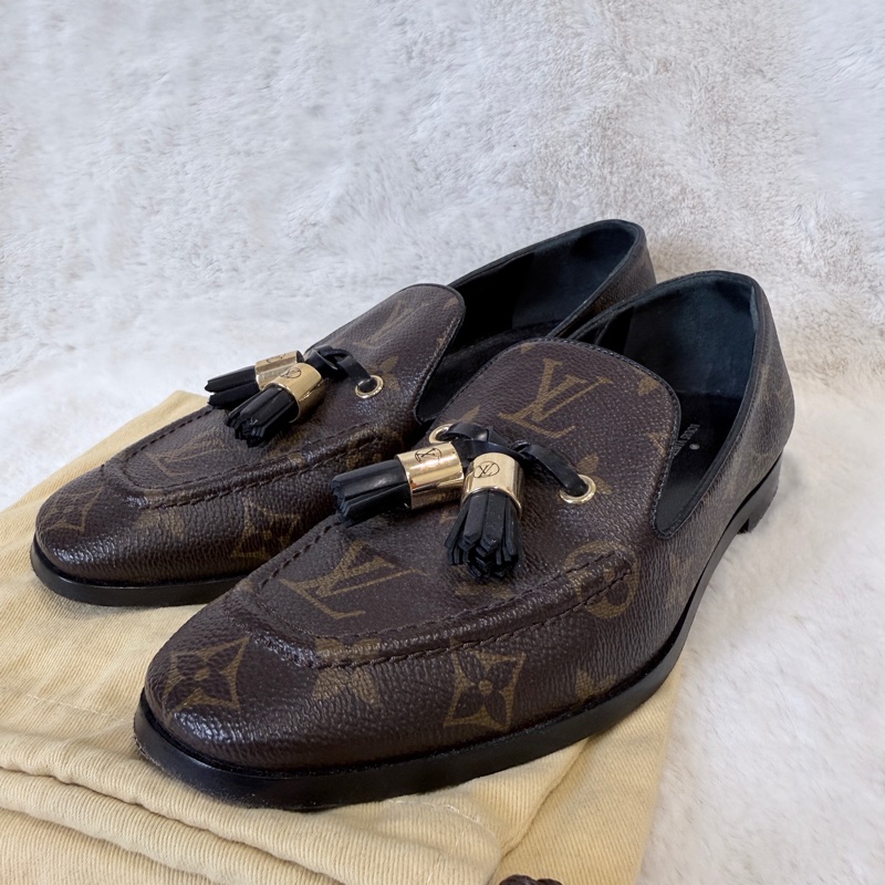 LV✨Louis Vuitton 老花樂福鞋平底鞋 #36-7