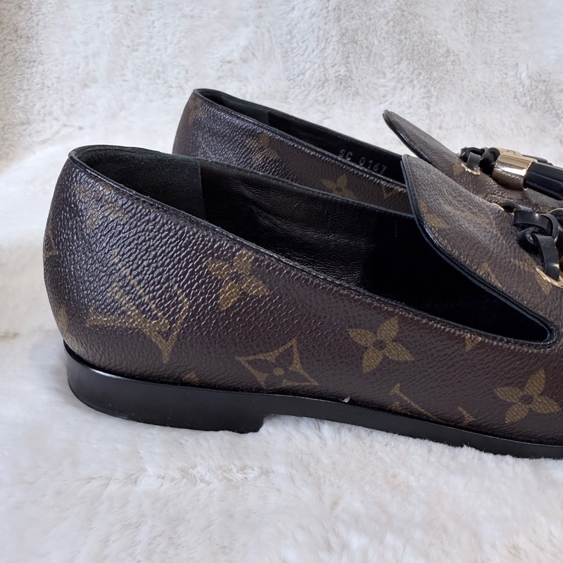 LV✨Louis Vuitton 老花樂福鞋平底鞋 #36-11