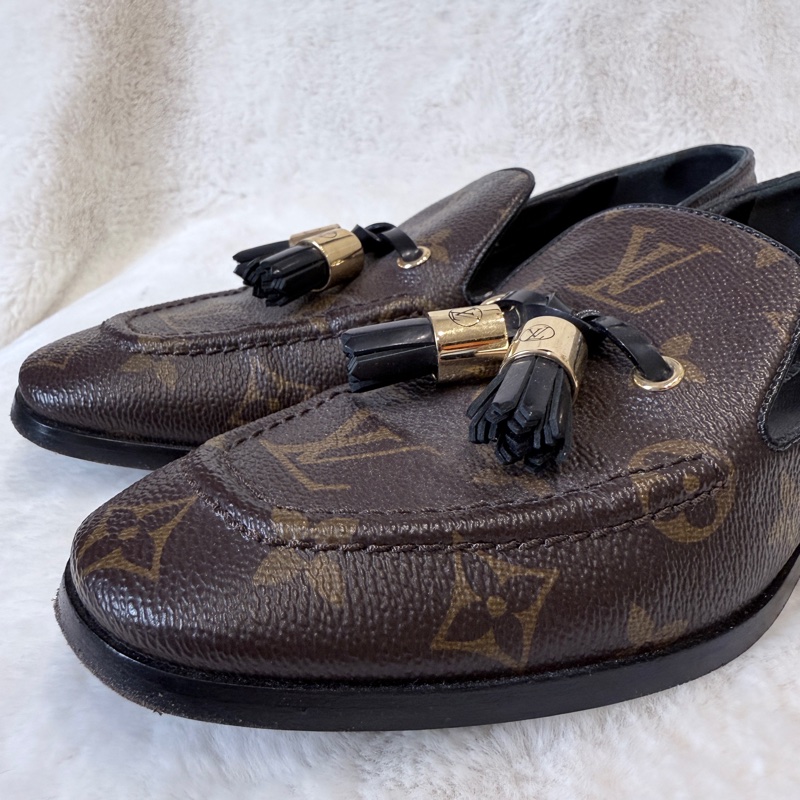 LV✨Louis Vuitton 老花樂福鞋平底鞋 #36-14