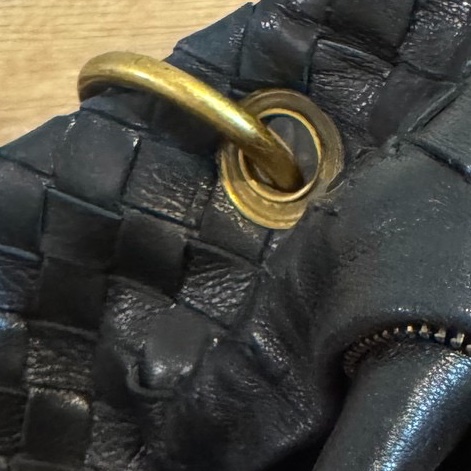 BOTTEGA VENETA（葆蝶家）BV黑色 編織 羅馬 鎖頭 托特包 肩背包 手提包 公事包 電腦包-20