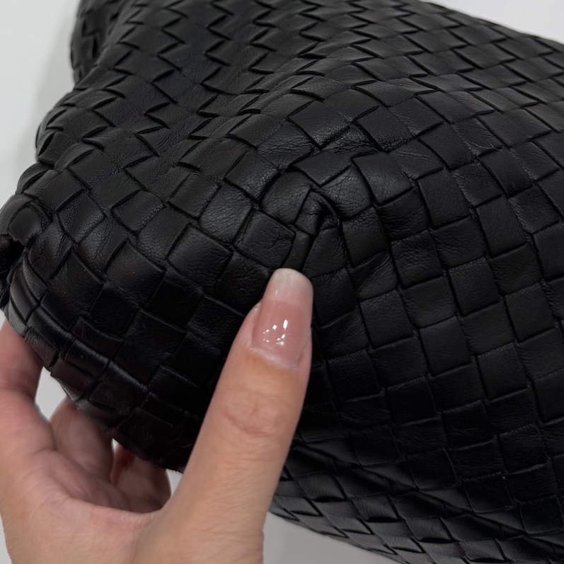 BOTTEGA VENETA（葆蝶家）BV黑色 編織 羅馬 鎖頭 托特包 肩背包 手提包 公事包 電腦包-22