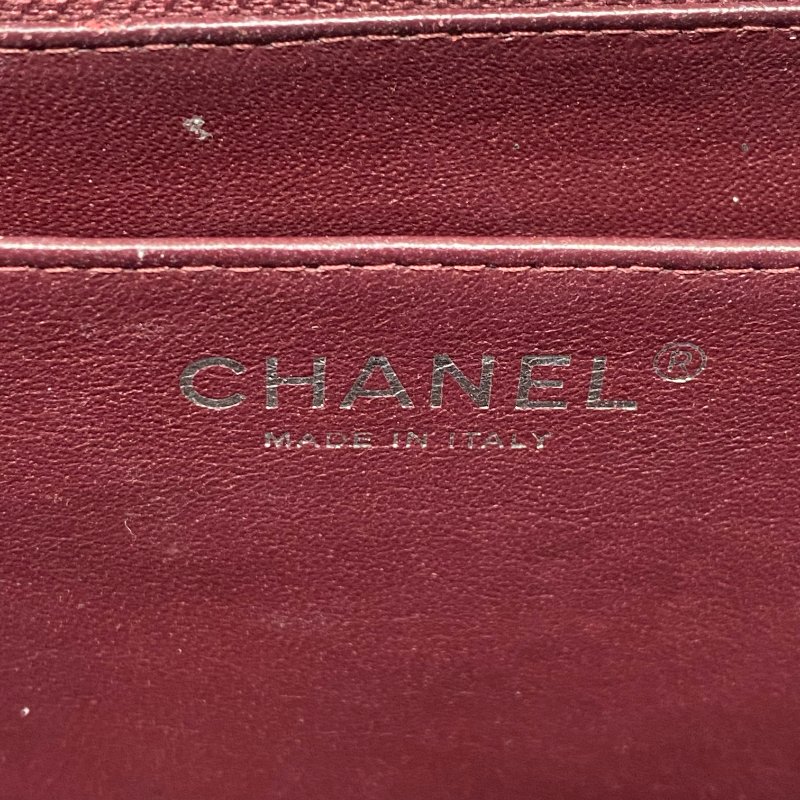 △ Chanel 香奈兒 Jumbo Maxi CF33 Black Lambskin Silver Tone Metal Chain Shoulder Bag No.13 A47600 黑色小羊皮銀色金屬鏈條肩背袋 No.13 A47600 -257015928-16