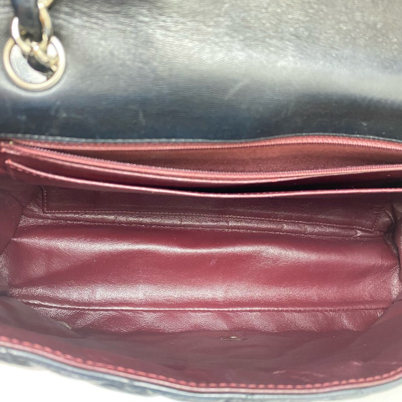 △ Chanel 香奈兒 Jumbo Maxi CF33 Black Lambskin Silver Tone Metal Chain Shoulder Bag No.13 A47600 黑色小羊皮銀色金屬鏈條肩背袋 No.13 A47600 -257015928-17