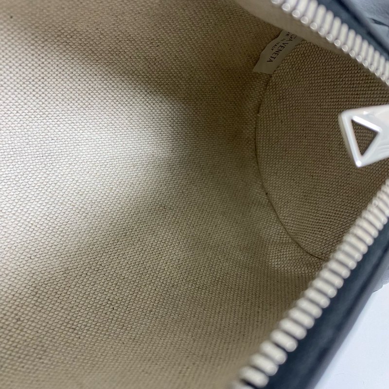 △ Bottega Veneta 寶緹嘉 Barrel Black Intrecciato Calfskin Shoulder Bag 黑色編織小牛皮肩背袋 -257015590-15