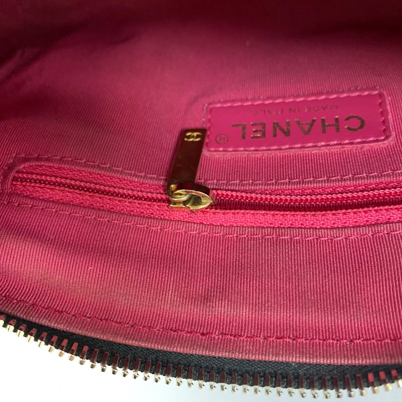 △ Chanel 香奈兒 Black Shiny Lambskin Gold Ruthenium-Finish Metal Chain 2Way Bag No.30 AS1899 黑色拋光小羊皮金色鍍釕金屬鏈條兩用袋 No.30 AS1899 -257014397-22