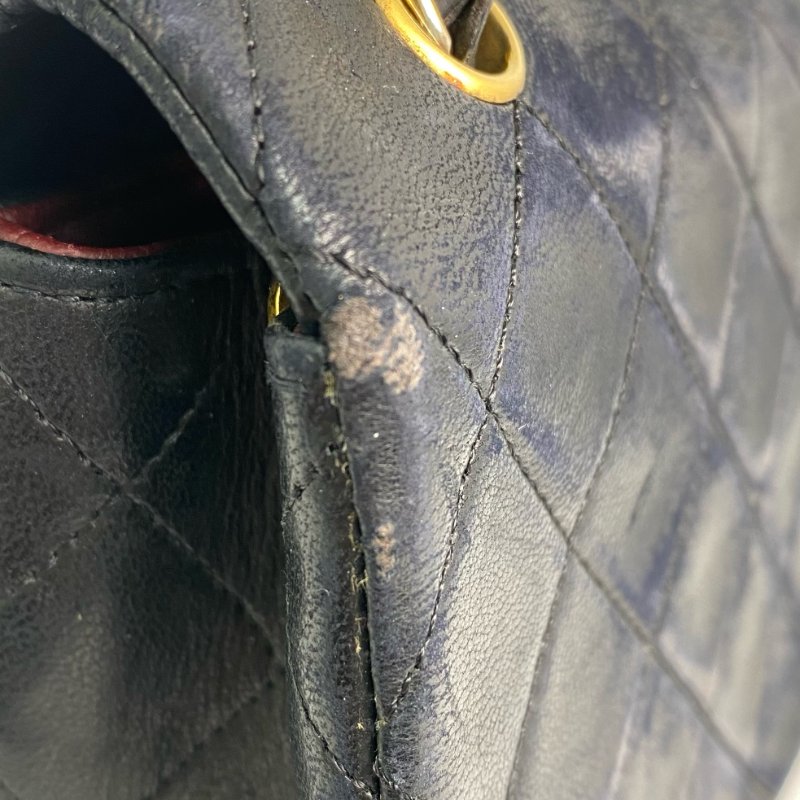 △ Chanel 香奈兒 20CM Black Lambskin Gold Tone Metal Mini Classic Flap Chain Shoulder Bag No.1 20CM黑色小羊皮金色金屬鎖鏈肩背袋No.1 - 257015584-14