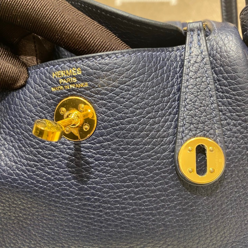 Lindy mini cc2z🌒 午夜藍金扣 TC stamp Z-5