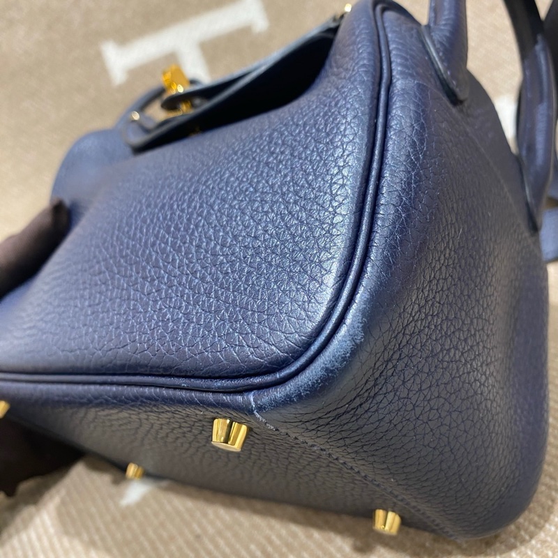 Lindy mini cc2z🌒 午夜藍金扣 TC stamp Z-12