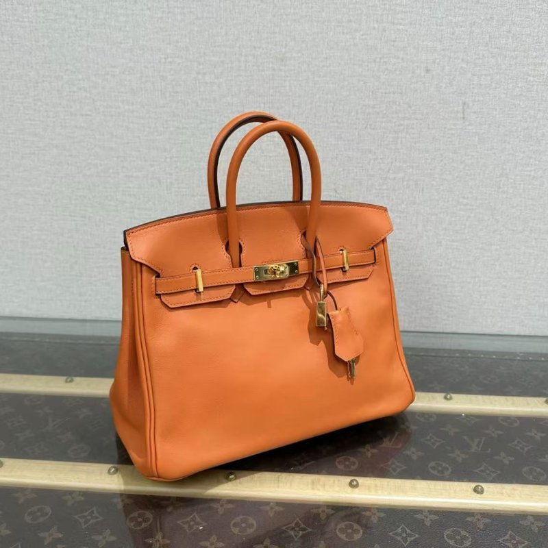 ✨HERMES 金扣 Birkin25手提包 25*18*13 98新配件塵袋-1