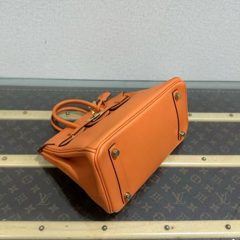 ✨HERMES 金扣 Birkin25手提包 25*18*13 98新配件塵袋-2