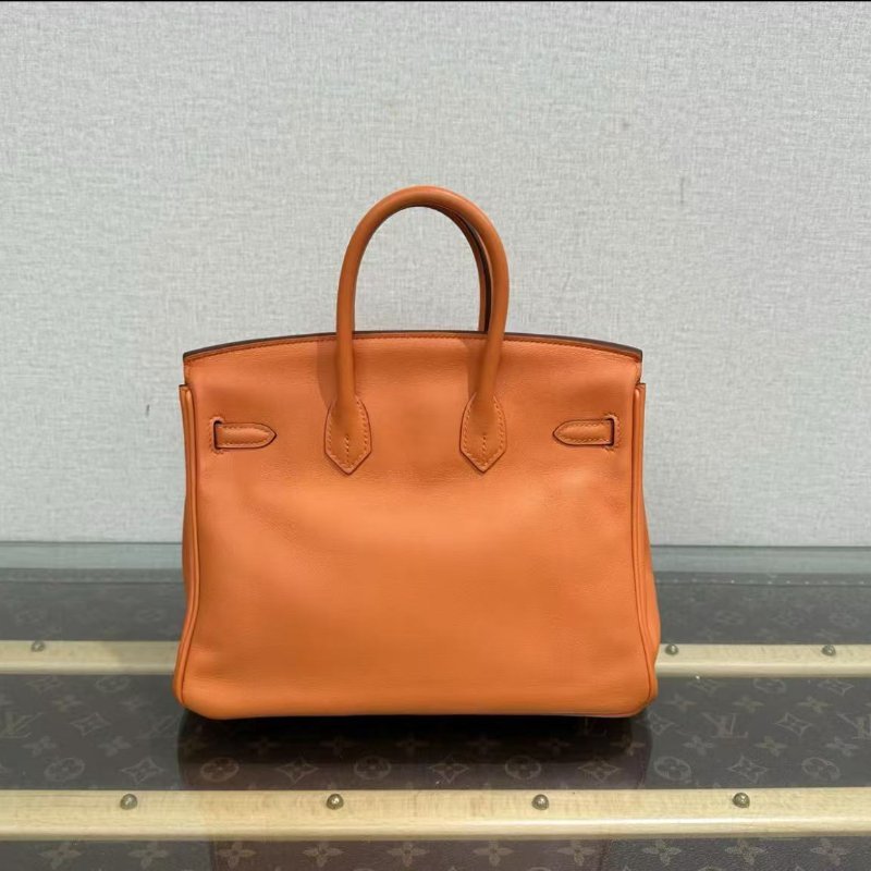 ✨HERMES 金扣 Birkin25手提包 25*18*13 98新配件塵袋-5