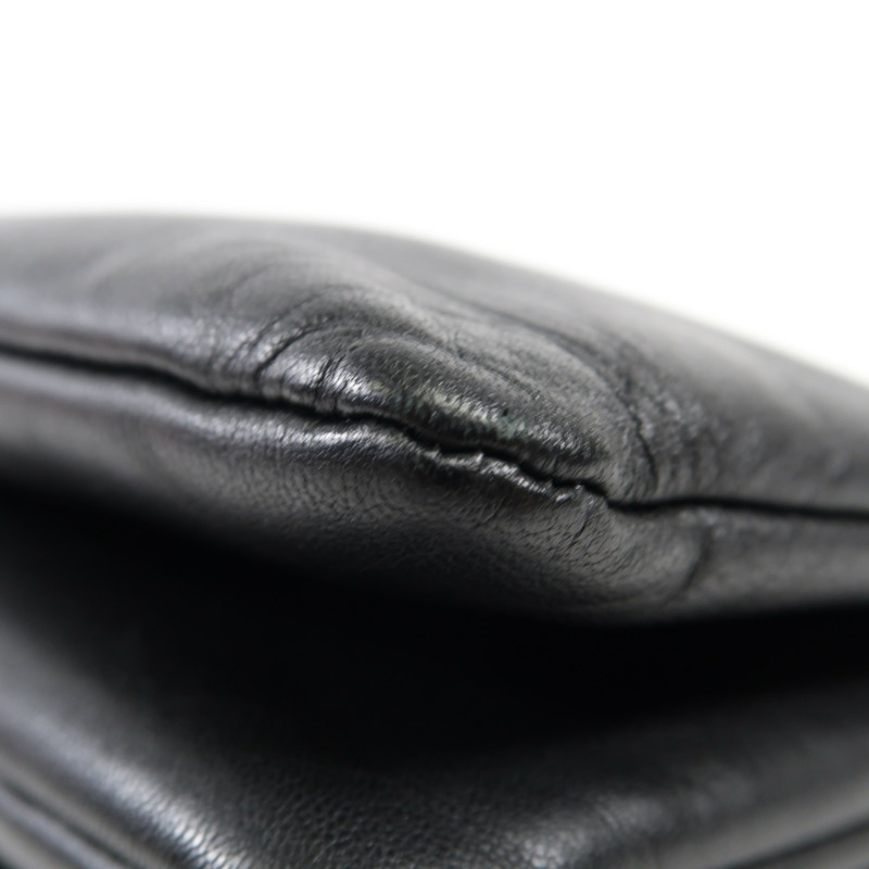 CELINE 羊皮皮革Trio金扣肩背袋-12