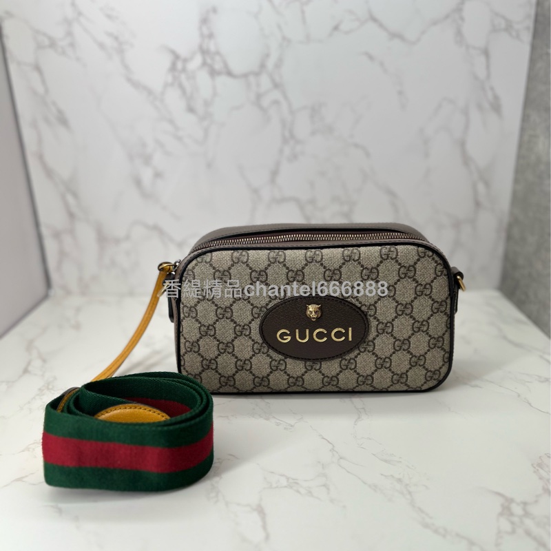 （已售出）💗香緹國際精品💗 Gucci 虎頭相機包 包況極好 內裡乾淨 甜甜價-0