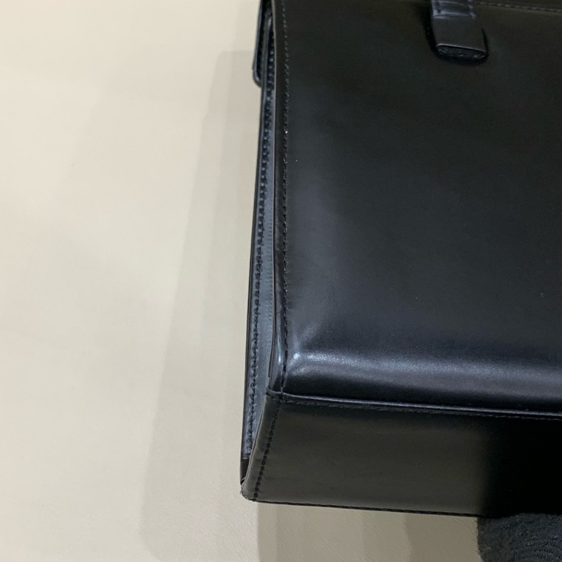 Givenchy紀梵希 經典黑金中古手提包公文包 尺寸28*20cm-19