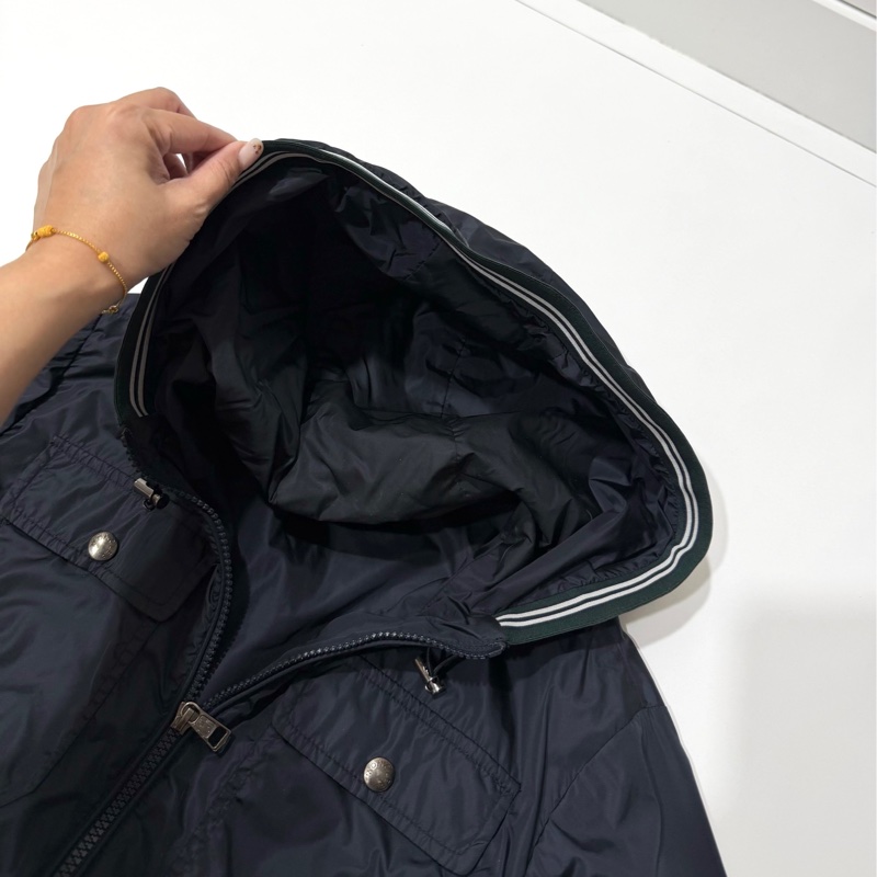 moncler 海軍藍 深藍 連帽外套 風衣外套 夾克 防風外套 外套-8