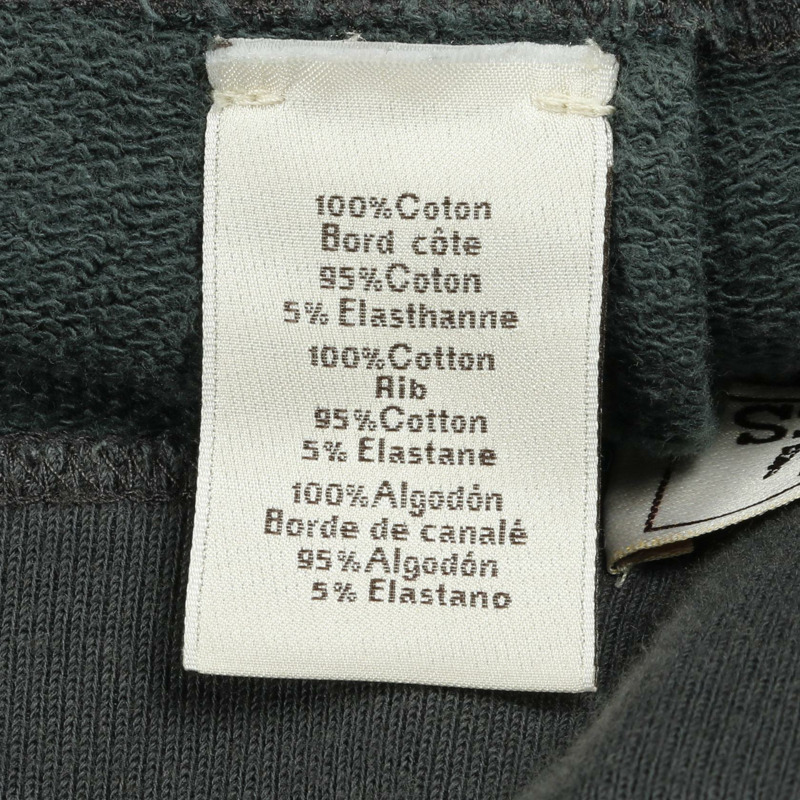 愛馬仕男士綠色棉質短褲（二手，M碼）-3