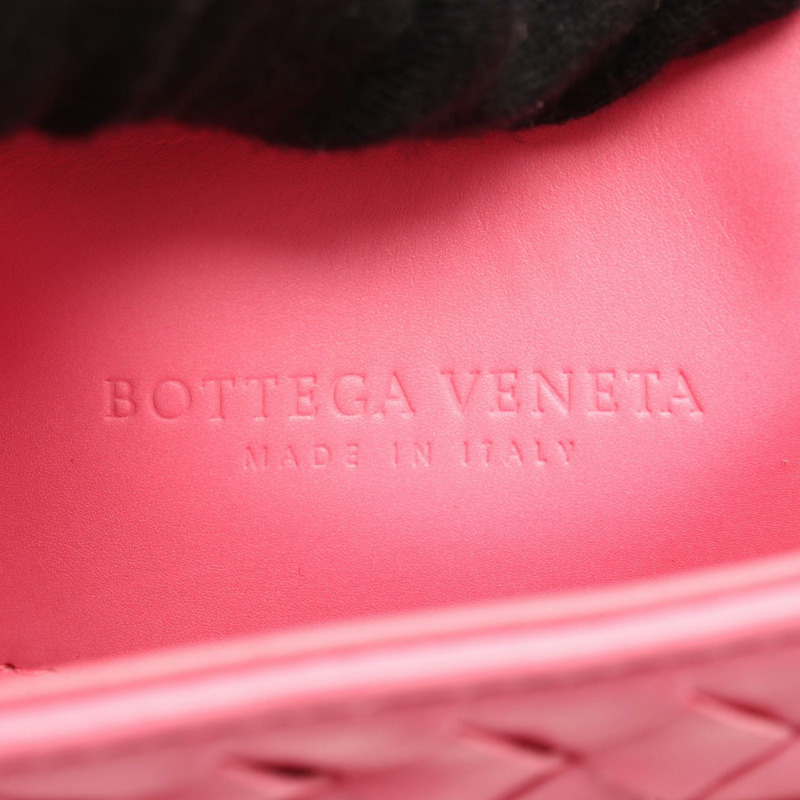 BOTTEGA VENETA Intrecciato Rome 2Way 單肩包 皮革 粉紅色 二手-3
