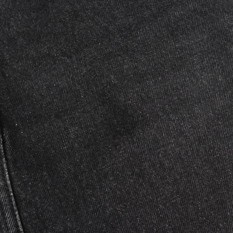 PRADA 三角形標誌牛仔鉛筆裙 棉質 黑色 36 號 二手 女款-7