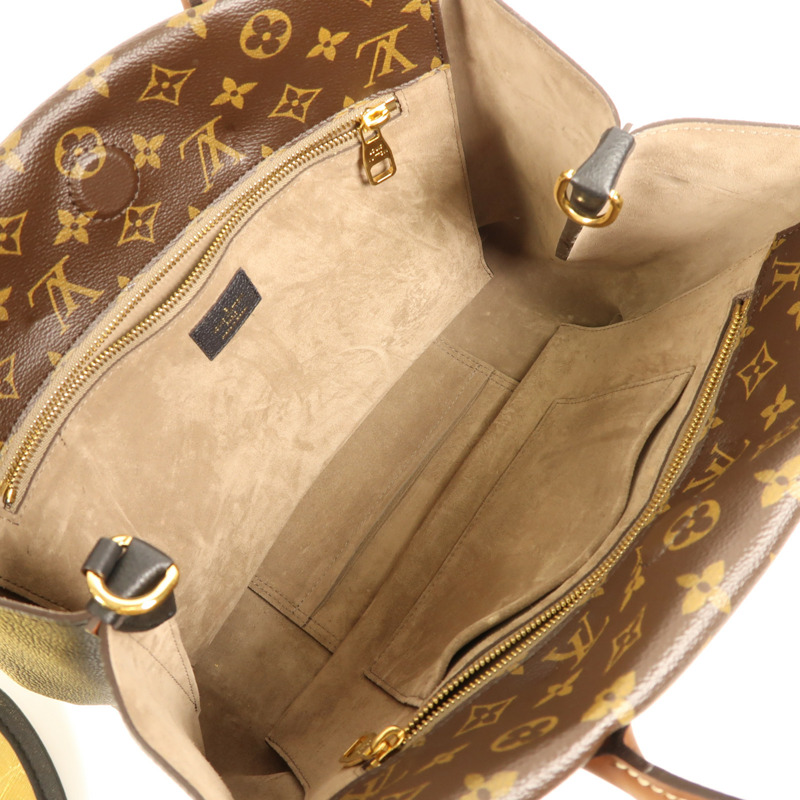 LOUIS VUITTON Monogram Tote W PM金扣手挽肩背兩用袋-9