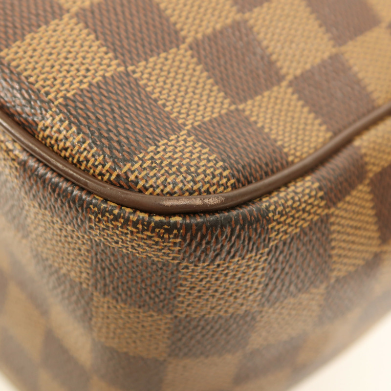 LOUIS VUITTON Damier Olaf MM金扣肩背袋-7