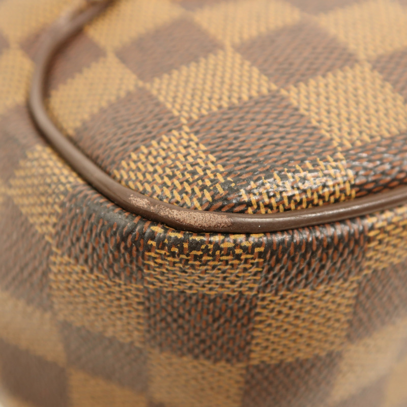 LOUIS VUITTON Damier Olaf MM金扣肩背袋-8
