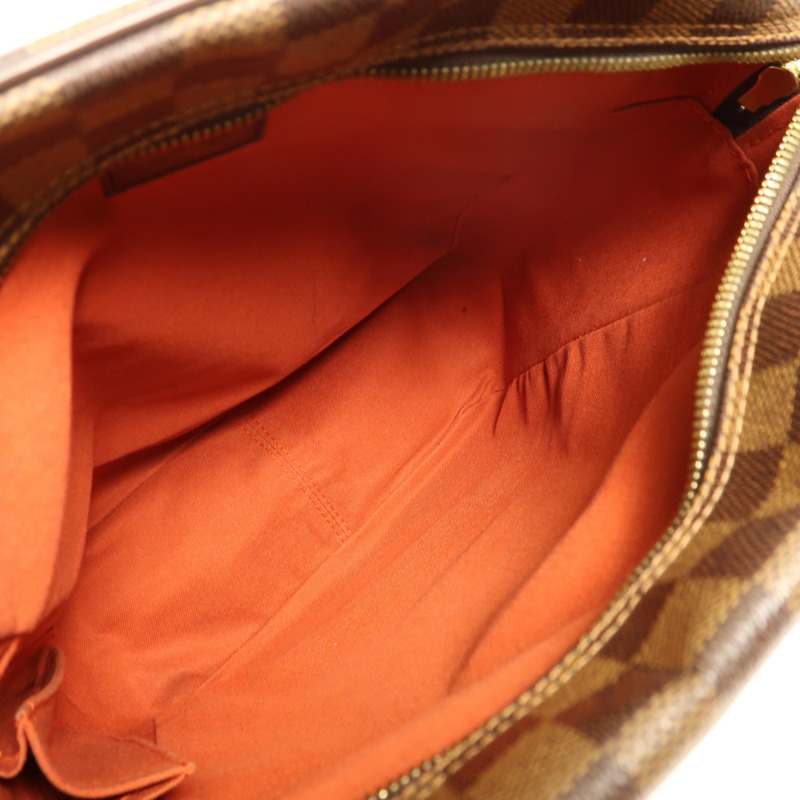 LOUIS VUITTON Damier Olaf MM金扣肩背袋-9