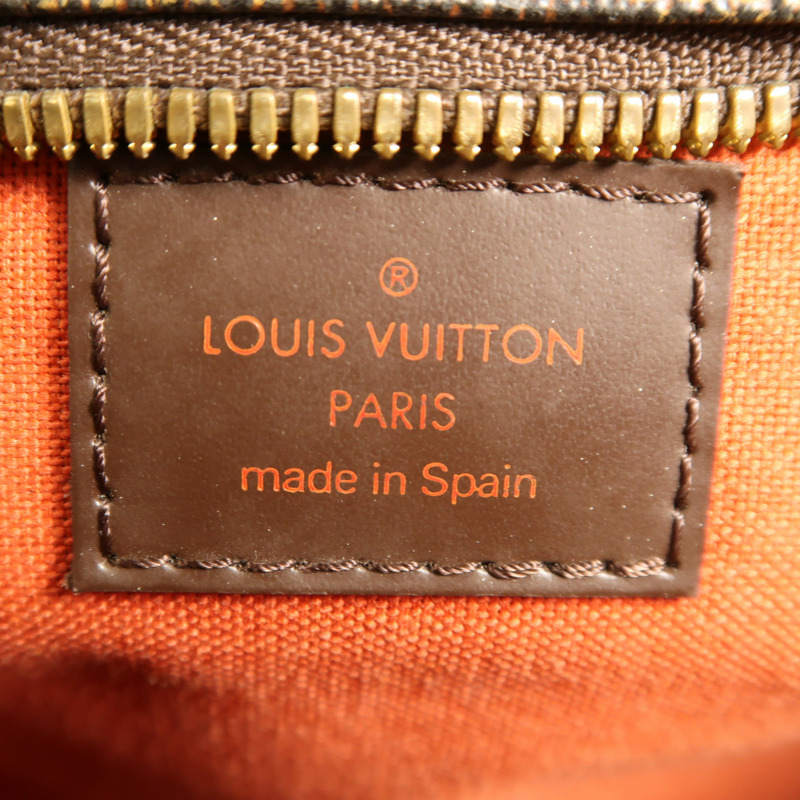 LOUIS VUITTON Damier Olaf MM金扣肩背袋-10